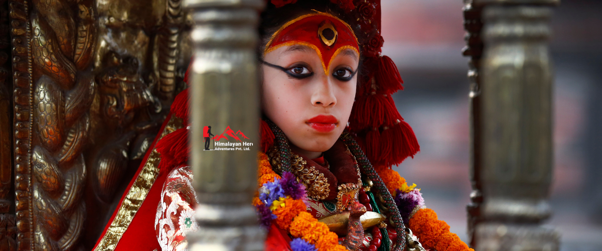 The only one-of-a-kind Goddess of Nepal, Kumari